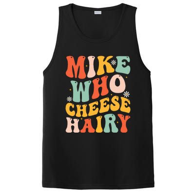 Mike Who Cheese Hairy Funny Adult Meme Social Media Joke PosiCharge Competitor Tank