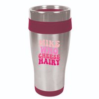 Mike Who Cheese Hairy Funny Meme Sarcastic Social Media Joke 16oz Travel Tumbler