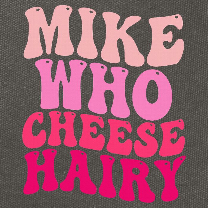 Mike Who Cheese Hairy Funny Meme Sarcastic Social Media Joke Cotton Canvas Backpack
