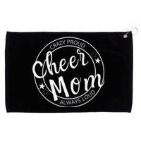 Mom Wo Cheer Mom Mother's day Funny Mom Grommeted Golf Towel