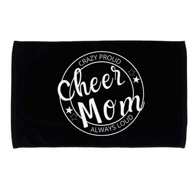 Mom Wo Cheer Mom Mother's day Funny Mom Microfiber Hand Towel