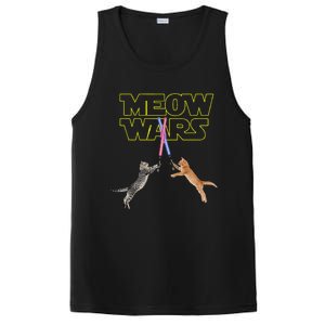 Meow Wars Cat Funny Gifts For Cats Loverss Gift PosiCharge Competitor Tank