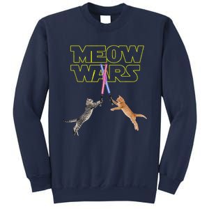 Meow Wars Cat Funny Gifts For Cats Loverss Gift Sweatshirt