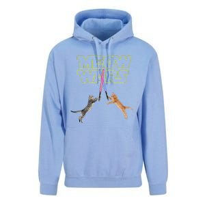 Meow Wars Cat Funny Gifts For Cats Loverss Gift Unisex Surf Hoodie