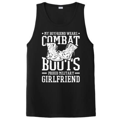 Military Wears Combat Boots Proud Army Friend Gift PosiCharge Competitor Tank