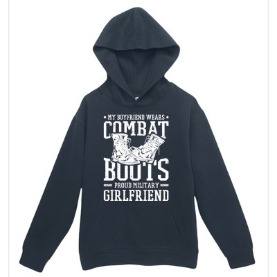 Military Wears Combat Boots Proud Army Friend Gift Urban Pullover Hoodie