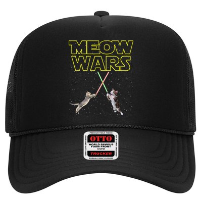 Meow Wars Cat Funny Gifts For Cats Loverss Trucker Hat