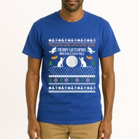 Merry Witchmas Cat Ugly Christmas Sweaters Gift Tall T-Shirt