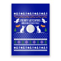 Merry Witchmas Cat Ugly Christmas Sweaters Gift Poster