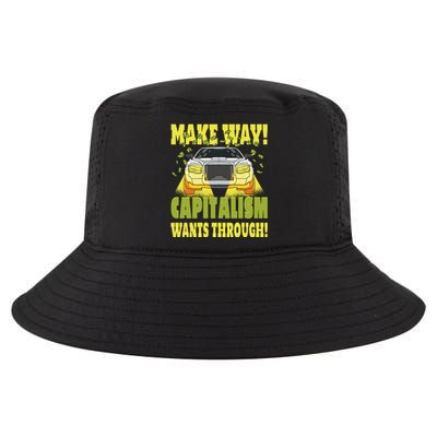 Make Way Capitalism Wants Through Cool Comfort Performance Bucket Hat