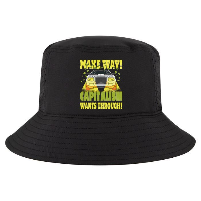 Make Way Capitalism Wants Through Cool Comfort Performance Bucket Hat