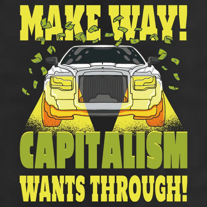 Make Way Capitalism Wants Through 25L Jumbo Tote