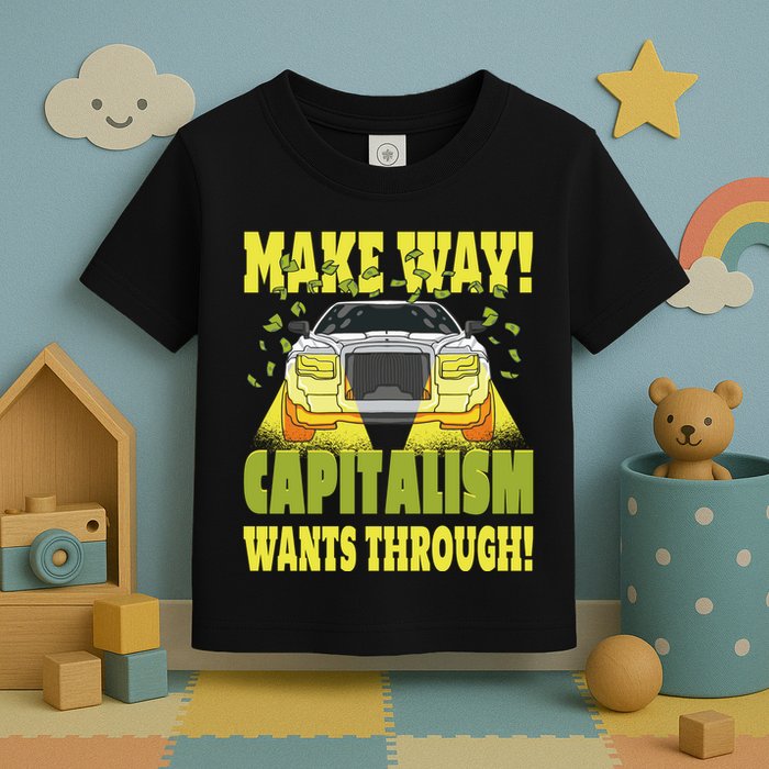 Make Way Capitalism Wants Through Toddler T-Shirt