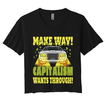 Make Way Capitalism Wants Through Crop Top