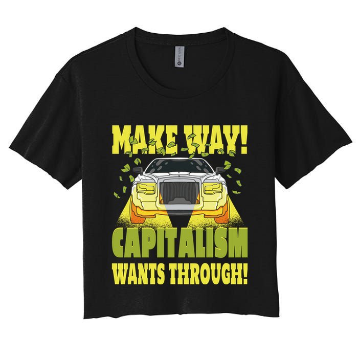 Make Way Capitalism Wants Through Crop Top