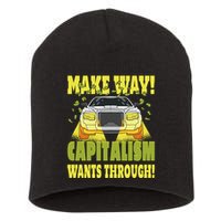 Make Way Capitalism Wants Through Short Acrylic Beanie