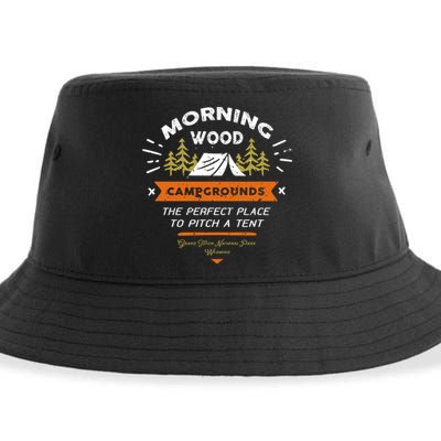 Morning Wood Campgrounds The Perfect Place To Pitch A Tent Sustainable Bucket Hat