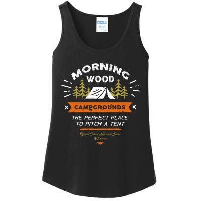 Morning Wood Campgrounds The Perfect Place To Pitch A Tent Ladies Essential Tank