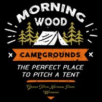 Morning Wood Campgrounds The Perfect Place To Pitch A Tent 16 in Basic Backpack