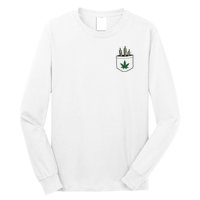 Marijuana Weed Cannabis Leaf Joint Long Sleeve Shirt