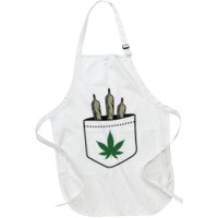 Marijuana Weed Cannabis Leaf Joint Apron
