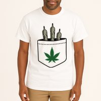 Marijuana Weed Cannabis Leaf Joint Tall T-Shirt