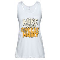 Mike Who Cheese Hairy Funny Meme Sarcastic Social Media Joke Ladies Essential Flowy Tank