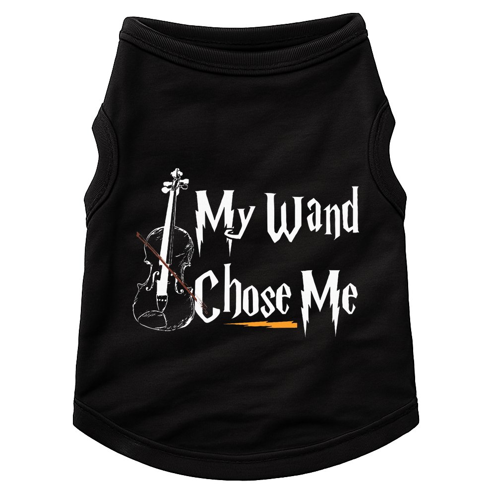 My Wand Chose Me Violin Player Violinist Classic Music Lover Doggie Tank
