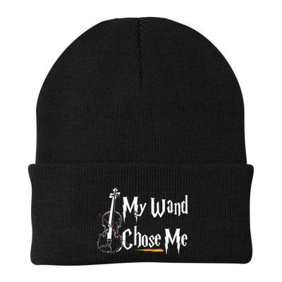 My Wand Chose Me Violin Player Violinist Classic Music Lover Beanie
