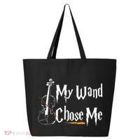 My Wand Chose Me Violin Player Violinist Classic Music Lover 25L Jumbo Tote
