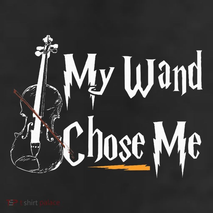 My Wand Chose Me Violin Player Violinist Classic Music Lover 25L Jumbo Tote