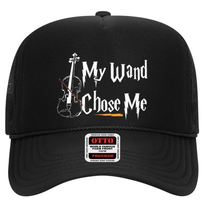 My Wand Chose Me Violin Player Violinist Classic Music Lover Trucker Hat