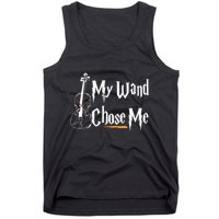 My Wand Chose Me Violin Player Violinist Classic Music Lover Tank Top