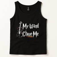 My Wand Chose Me Violin Player Violinist Classic Music Lover Tank Top