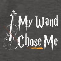 My Wand Chose Me Violin Player Violinist Classic Music Lover Vector Backpack