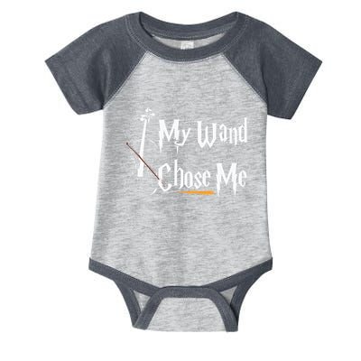 My Wand Chose Me Violin Player Violinist Classic Music Lover Infant Baby Jersey Bodysuit