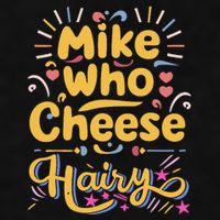 Mike Who Cheese Hairy Funny Meme Ladies PosiCharge Tri-Blend Wicking Tank