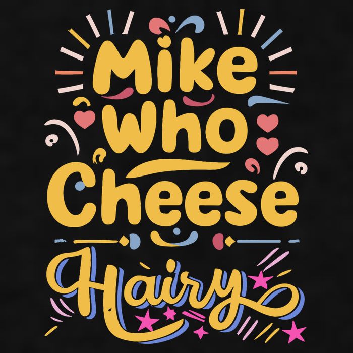 Mike Who Cheese Hairy Funny Meme Ladies PosiCharge Tri-Blend Wicking Tank