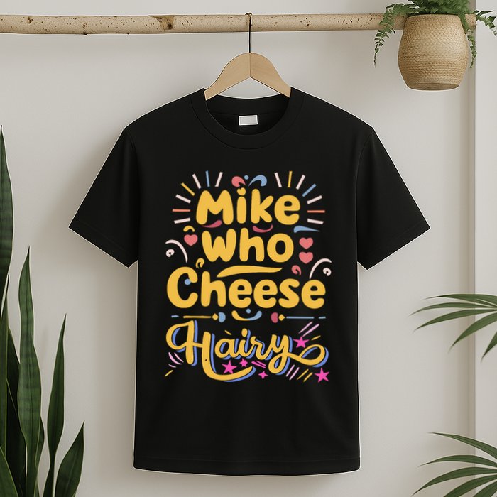 Mike Who Cheese Hairy Funny Meme T-Shirt
