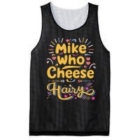 Mike Who Cheese Hairy Funny Meme Mesh Reversible Basketball Jersey Tank