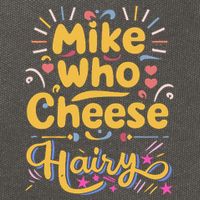Mike Who Cheese Hairy Funny Meme Cotton Canvas Backpack