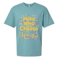 Mike Who Cheese Hairy Funny Meme Sueded Cloud Jersey T-Shirt
