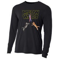 Meow Wars Cat Funny Gifts For Cats Lovers s Cooling Performance Long Sleeve Crew