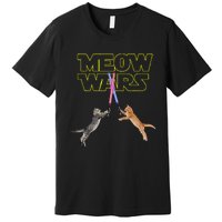 Meow Wars Cat Funny Gifts For Cats Lovers s Premium T-Shirt