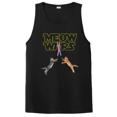 Meow Wars Cat Funny Gifts For Cats Lovers s PosiCharge Competitor Tank