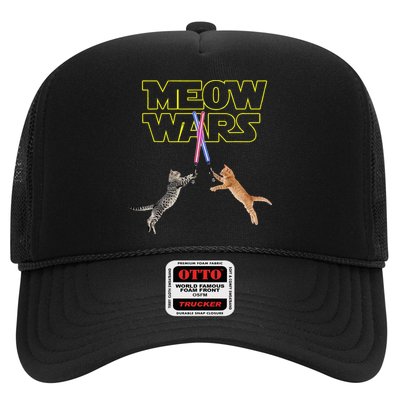 Meow Wars Cat Funny Gifts For Cats Lovers s Trucker Hat