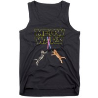 Meow Wars Cat Funny Gifts For Cats Lovers s Tank Top