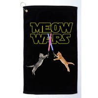 Meow Wars Cat Funny Gifts For Cats Lovers s Golf Towel