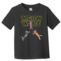 Meow Wars Cat Funny Gifts For Cats Lovers s Toddler T-Shirt