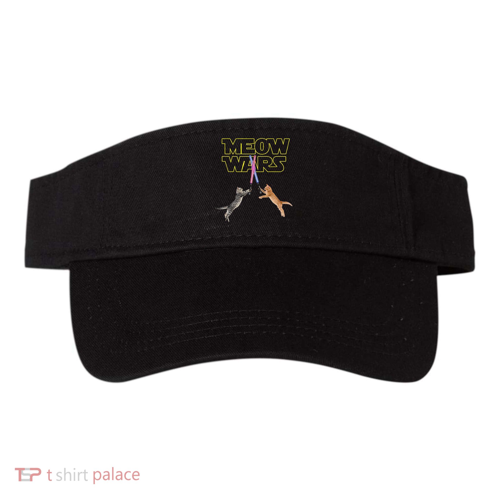 Meow Wars Cat Funny Gifts For Cats Lovers s Visor